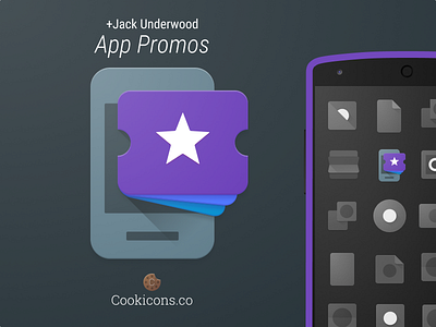 App Promos Product Icon android app icon icon iconography material material design product icon promo promo code