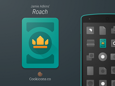 Roach Product Icon android app card game gwent icon material design witcher