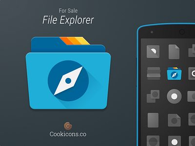 File Explorer Product Icon (Sold)