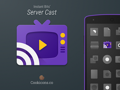 Server Cast Product Icon