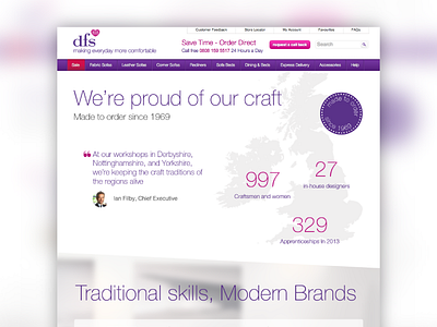 We're proud of our craft layout web page