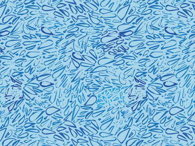 Fragmented Paisley Pattern