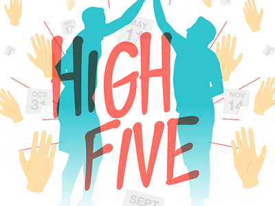 High Five hands hi5 high five illustrator trello