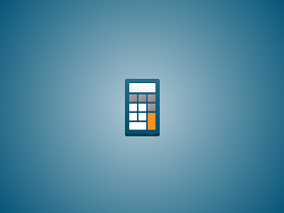 Calculator Logo Icon calculator icon illustrator logo