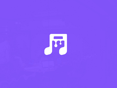 Logo Design: music note + jar branding clean graphic design logo minimalist modern negative space simple