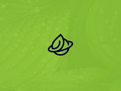 Leaf Planet branding clean graphic design logo minimalist modern