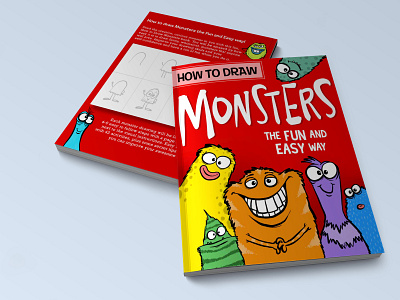 How to Draw Cute Monsters amazon book drawing howto illustration illustrator monster publication red typeset