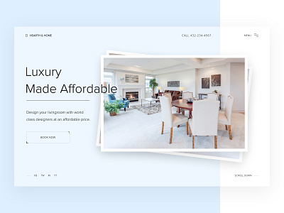Landing Page Design landing page luxury luxury brand luxury branding