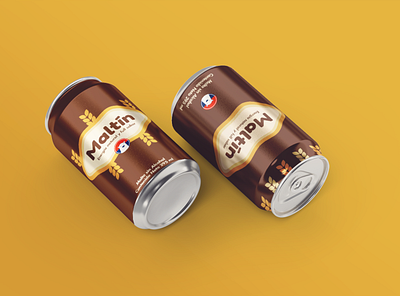 Root Beer Cans beer beer branding beer can branding can flat logo root beer