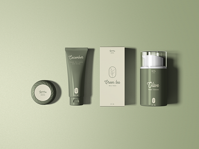 Cosmetics Packaging Set - Lunaria