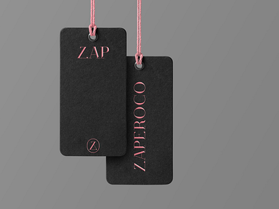 Tag - Zaperoco branding design fashion fashion brand logo tag