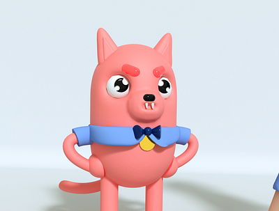 doggo 3d adventure time animal character dog mascot