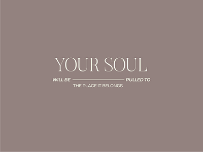 Your soul quote beige logo minimal quote seal sello stamp tipografía typography