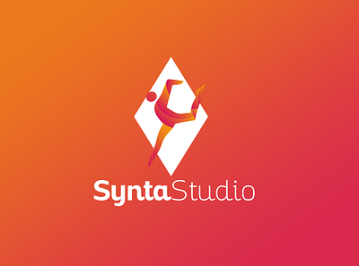SyntraStudio art branding design flat illustration logo