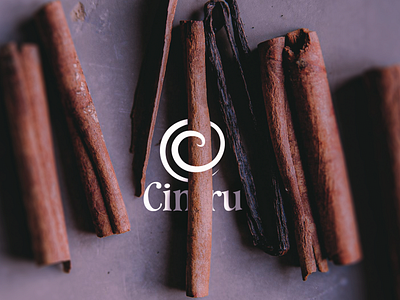 Cintru logo branding cinnamon cintru logo product