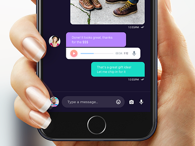 Atro Mobile UI Kit - Chat