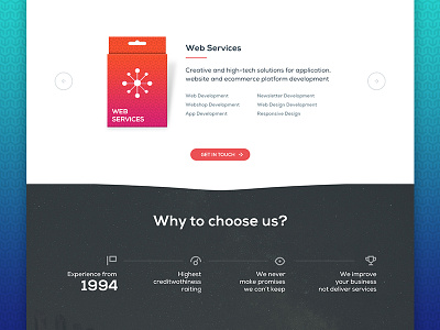 Agency Landing Page agency branding clean minimal services simple ui website