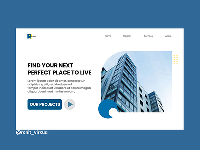 Rdevelopers web design concept