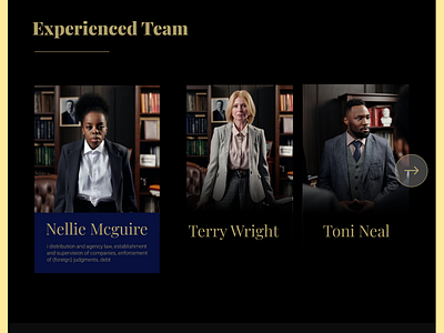 Law Firm Website Team Section about figma law firm lawyer lawyers team team section ui uiux webdesign webdesigner website concept website design