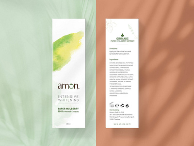Amons | Packaging branding design eco natural package package design packaging