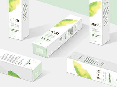 Amons | Packaging branding design eco natural package design packaging