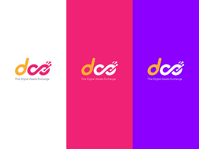 Digital Assets Exchange branding colorful digital financial flat design fun logo modern smart ui vibrant