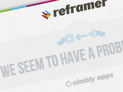 Reframer Email Visual Explorations app bebas reframer visual