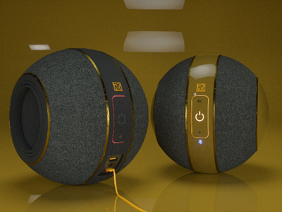 NoizzBall Speaker Concept