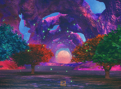 Mother Nature 3d art digital art environment