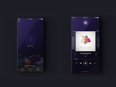 FLO Music app app design app ui application brand identity branding design identity music music app music player music player app ui user interface ux