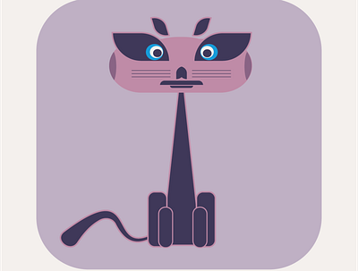 Cool Cat cat concept cool flat illustration illustrator vector