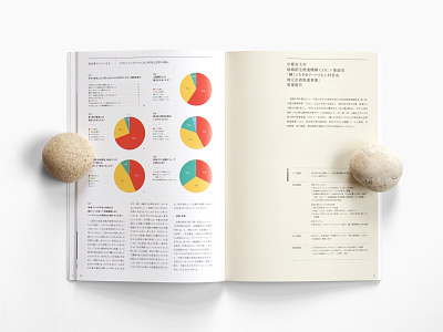 Utsunomiya University Business Report / book design art direction asia bookdesign editorial design education graphic design illustration japan typography university