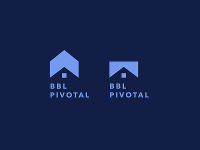 BBL Pivotal - Rejected logos - Part 1 bbl brand branding building design designs ekko flat house housing icon logo logo design logodesign minimal rebrand redesign typography