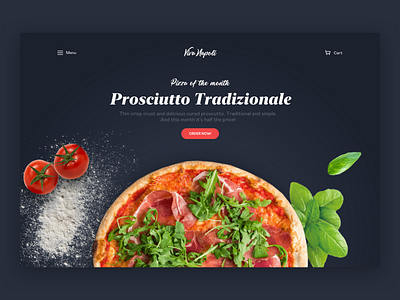 Pizza Restaurant UI/UX Concept Design 🍕