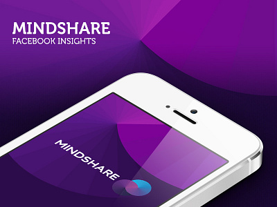 Mindshare application facebook insights iphone mobile splash screen