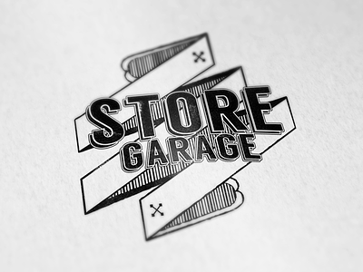 Soregarage - logo design branding logo paper print design