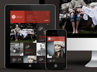 Ethnography Museum // Redesign concept free museum psd redesign responsive