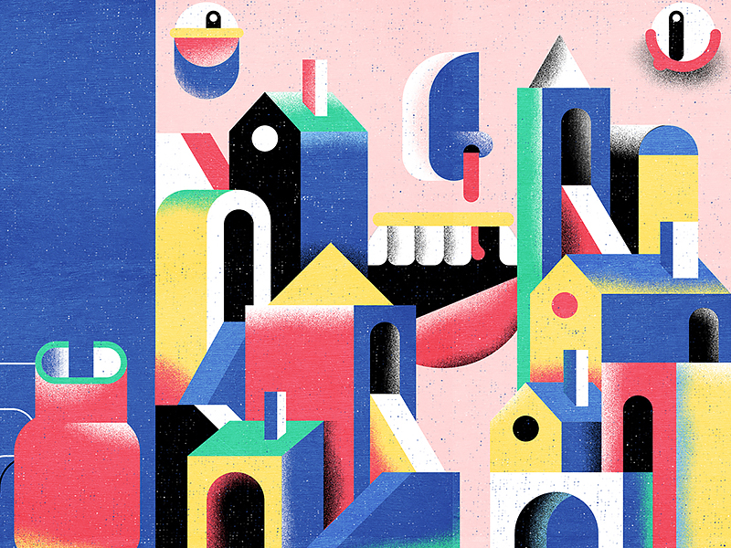 Geometricity by Adrien Kulig on Dribbble