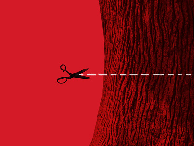 Making Shit Happen advertising agency art direction branding cut illo op ed red scissors storytelling