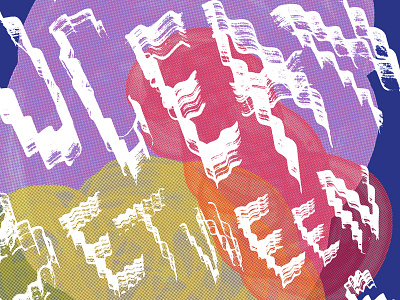Poster+Mixtape show entry band branding brush gig poster illustration music poster typography