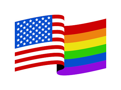 Gaymerica america campaign flag gay human logo queer rainbow rights