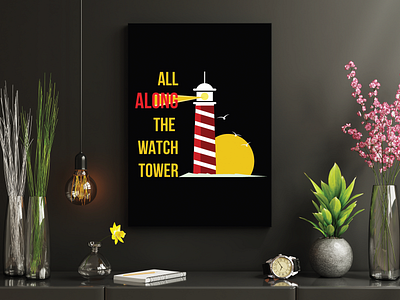 All Along The Watch Tower Frame