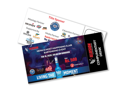 Event Ticket Design branding event ticket ticket design