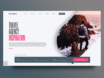 Travel Agency concept design