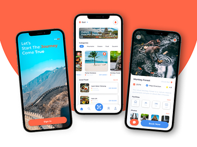 Traveler App clean mobile app poppins clean travel traveler traveling ui ui design ux ux design