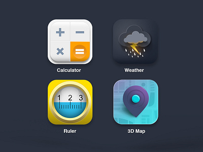 App Icon Exploration app design icons ios ui