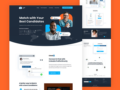 324 Matches - Web Design Concept
