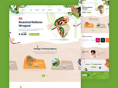 Wayland Fresh Webdesign Concept