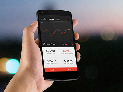 Xapo for Android 2.0 android app bitcoin bitcoin price bitcoin wallet xapo