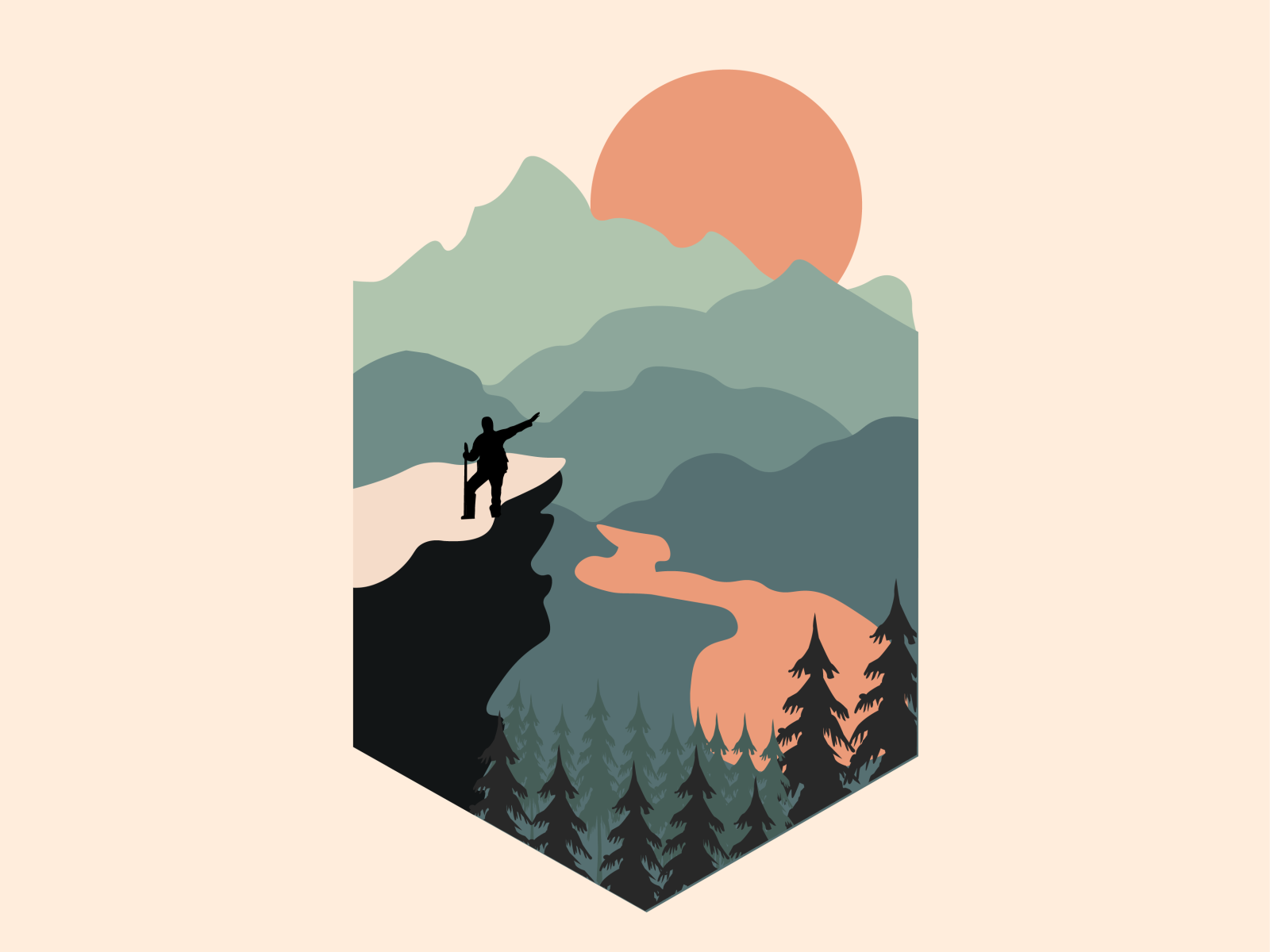 Illustration Nature Art by Suzen Shrestha on Dribbble